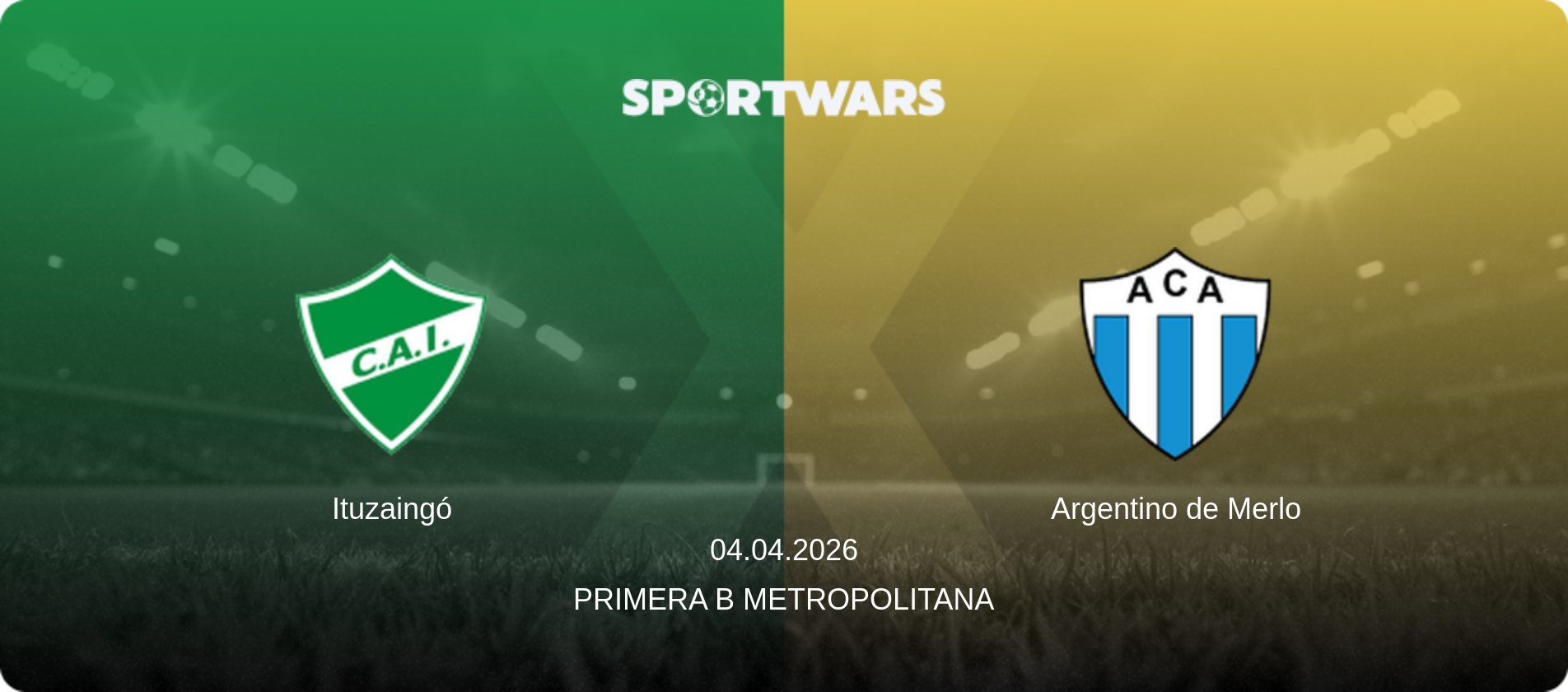 Ituzaingó — Argentino de Merlo, 04.04.2026 — Primera B Metropolitana (match preview)