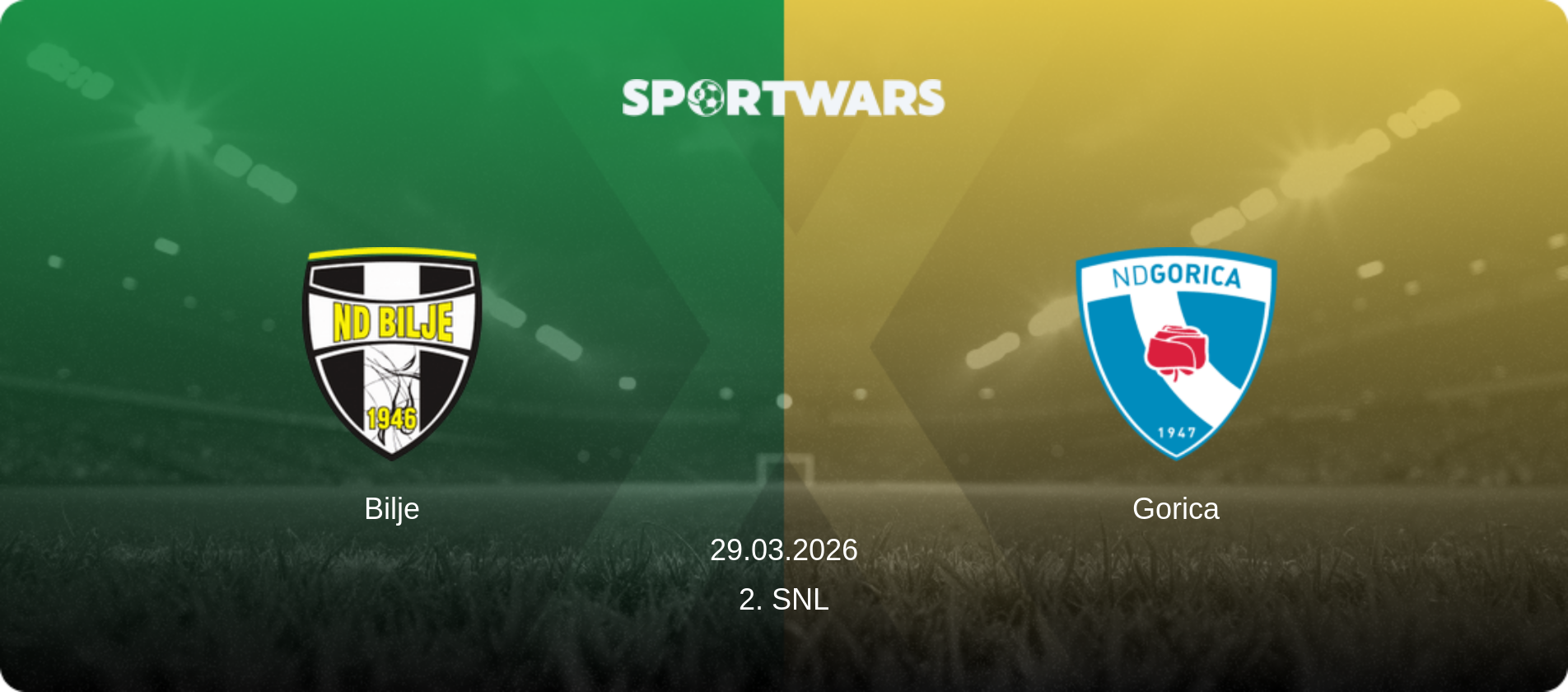 Bilje — Gorica, 29.03.2026 — 2. SNL (match preview)