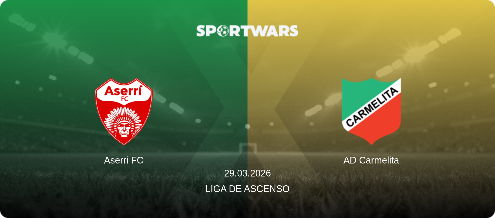 Aserri FC — AD Carmelita, 29.03.2026 — Liga de Ascenso (match preview)