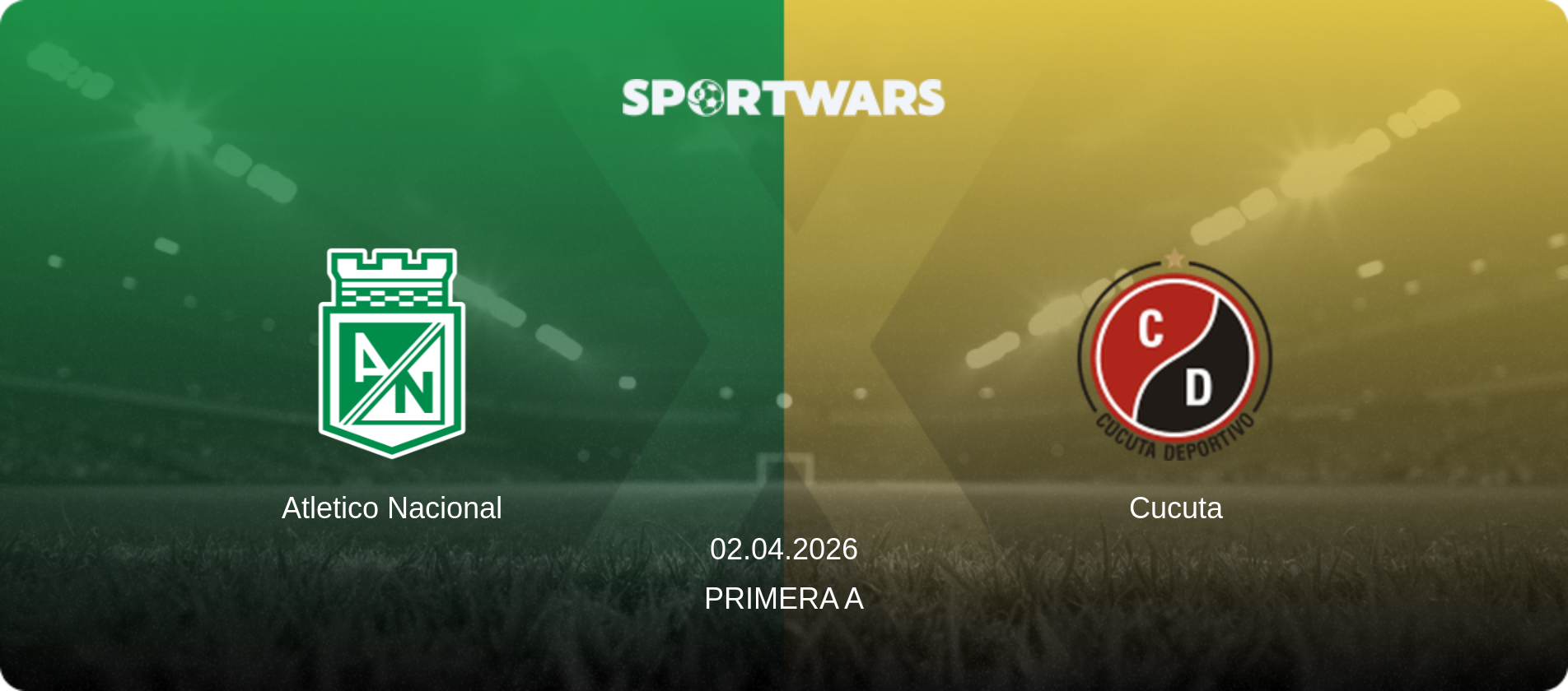 Atletico Nacional — Cucuta, 02.04.2026 — Primera A (match preview)