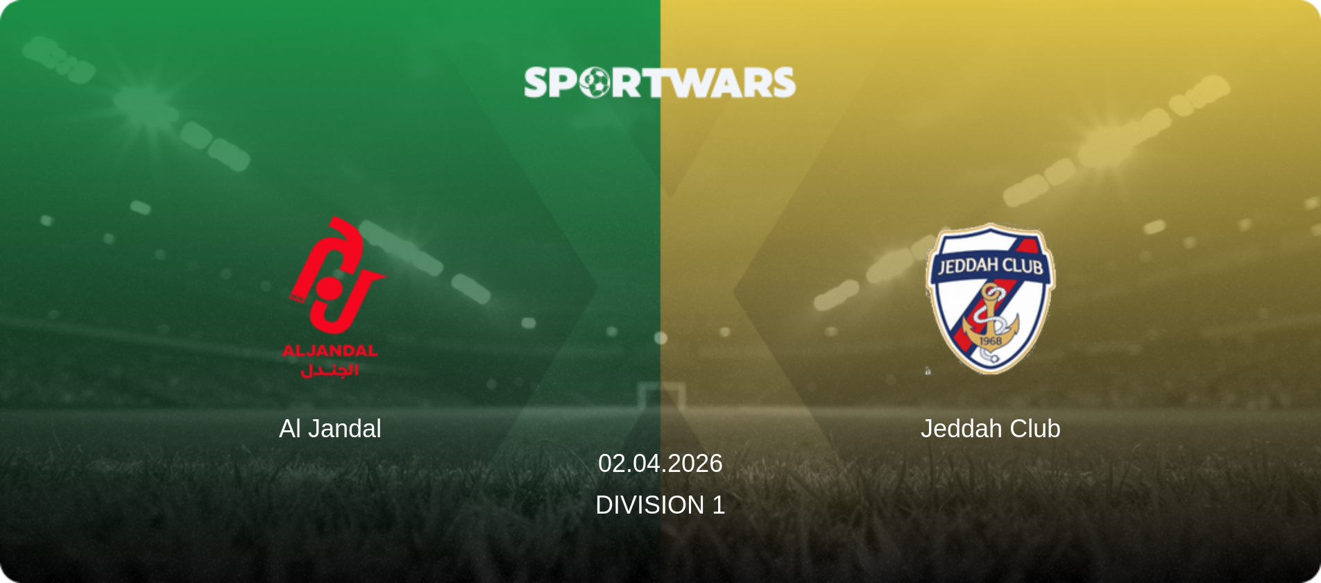 Al Jandal — Jeddah Club, 02.04.2026 — Division 1 (match preview)