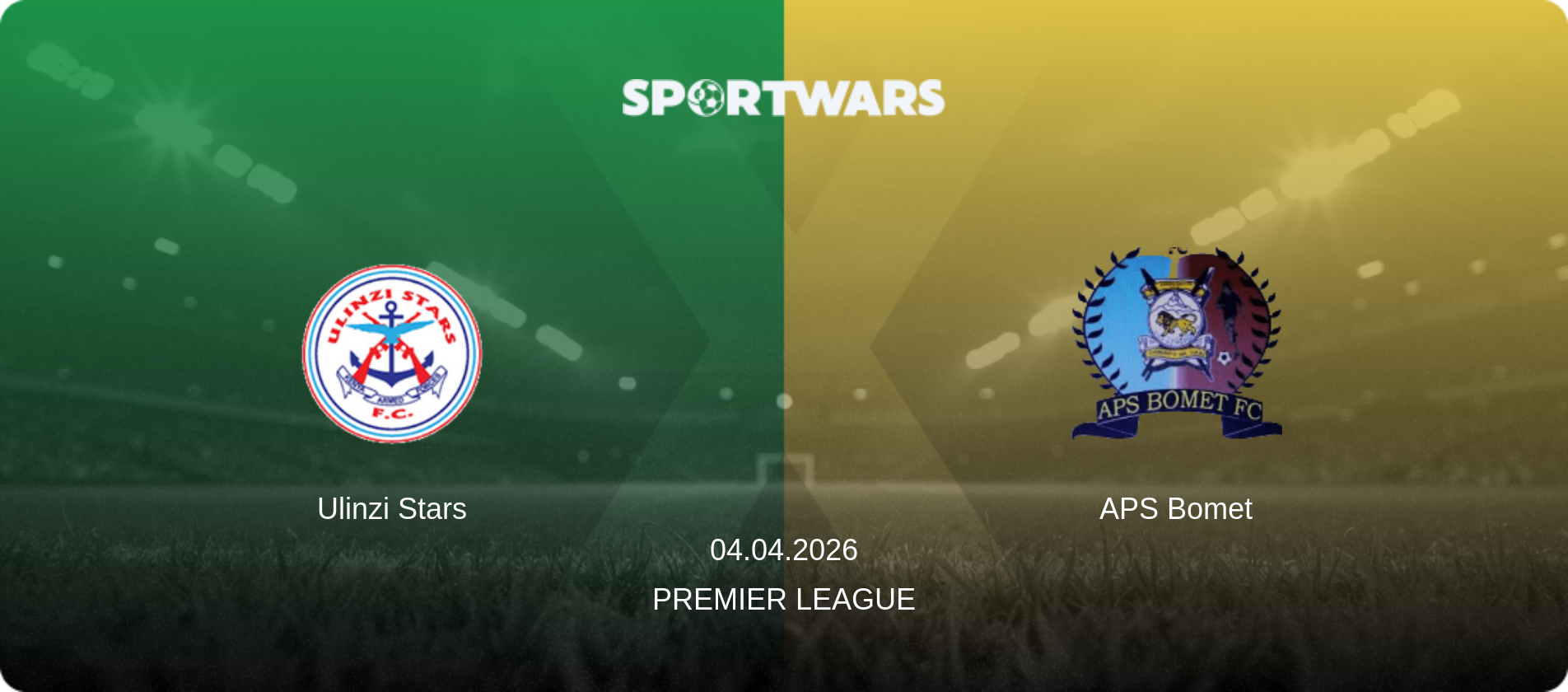Ulinzi Stars — APS Bomet, 04.04.2026 — Premier League (match preview)