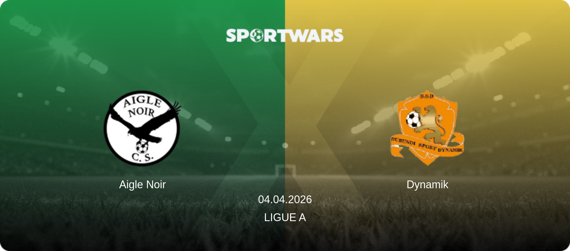Aigle Noir — Dynamik, 04.04.2026 — Ligue A (match preview)