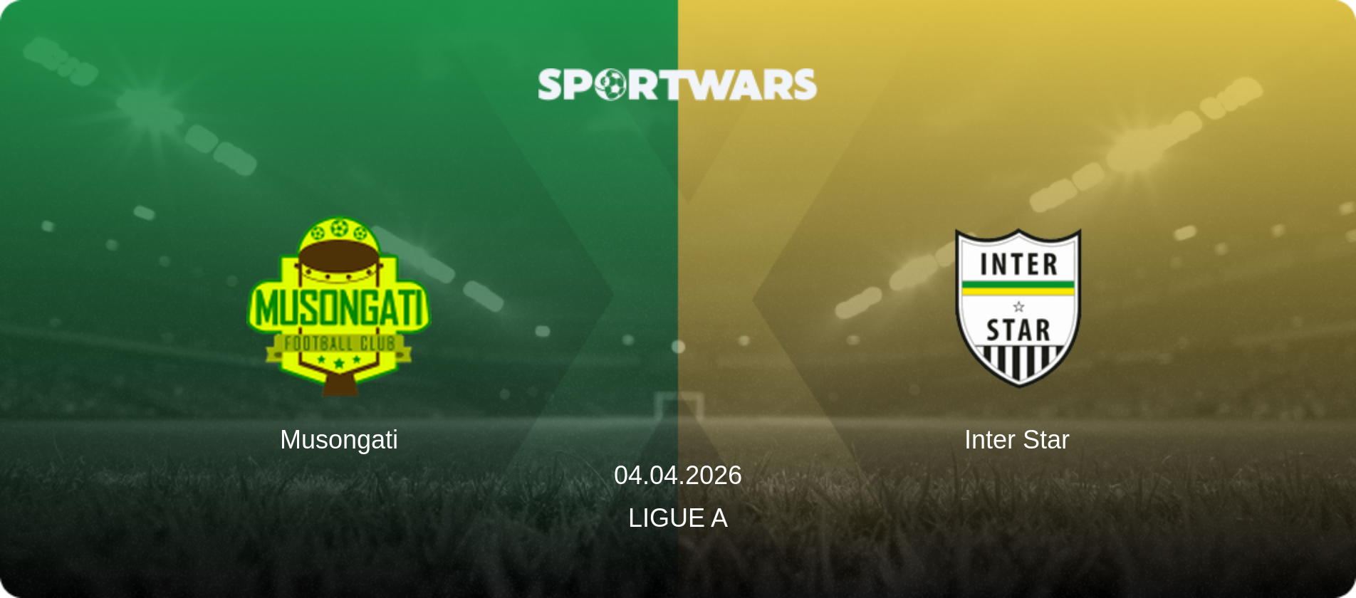 Musongati — Inter Star, 04.04.2026 — Ligue A (match preview)