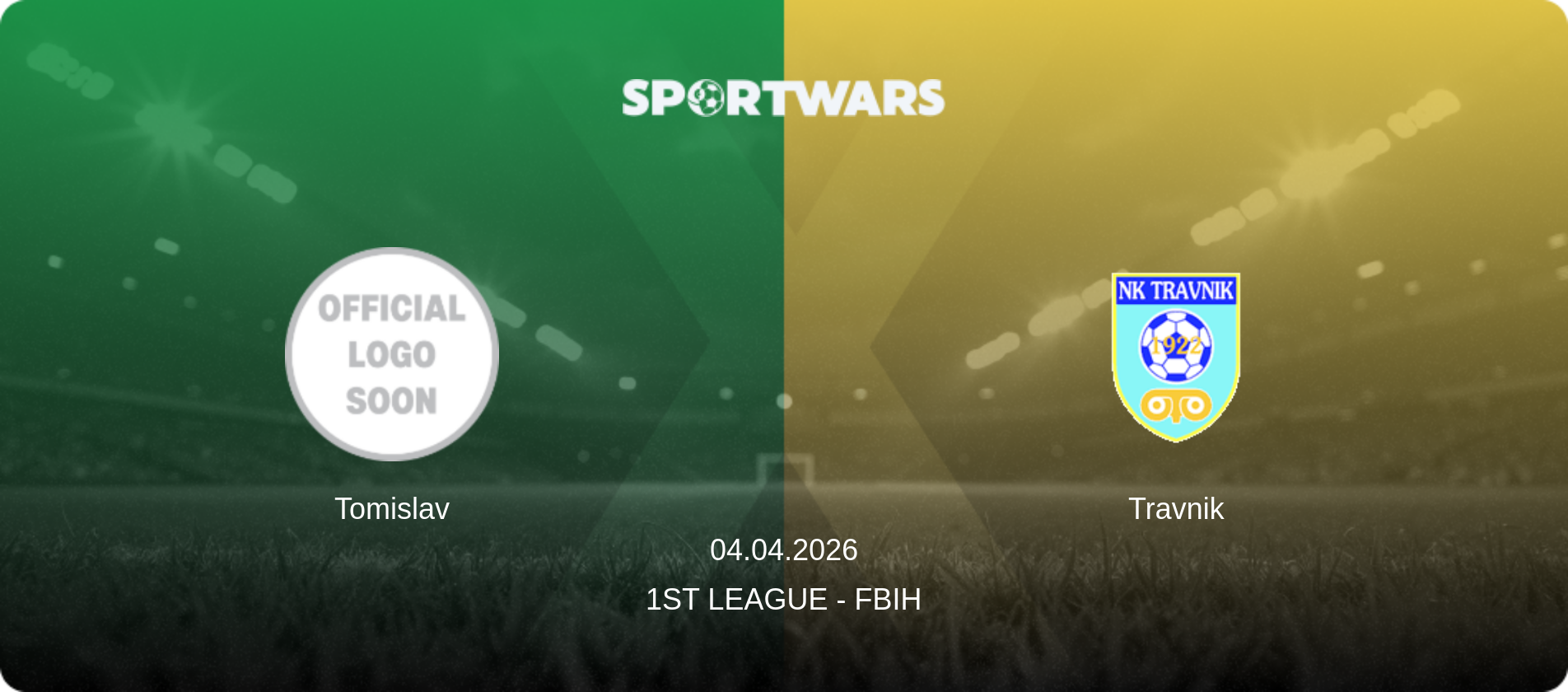 Tomislav — Travnik, 04.04.2026 — 1st League - FBiH (match preview)