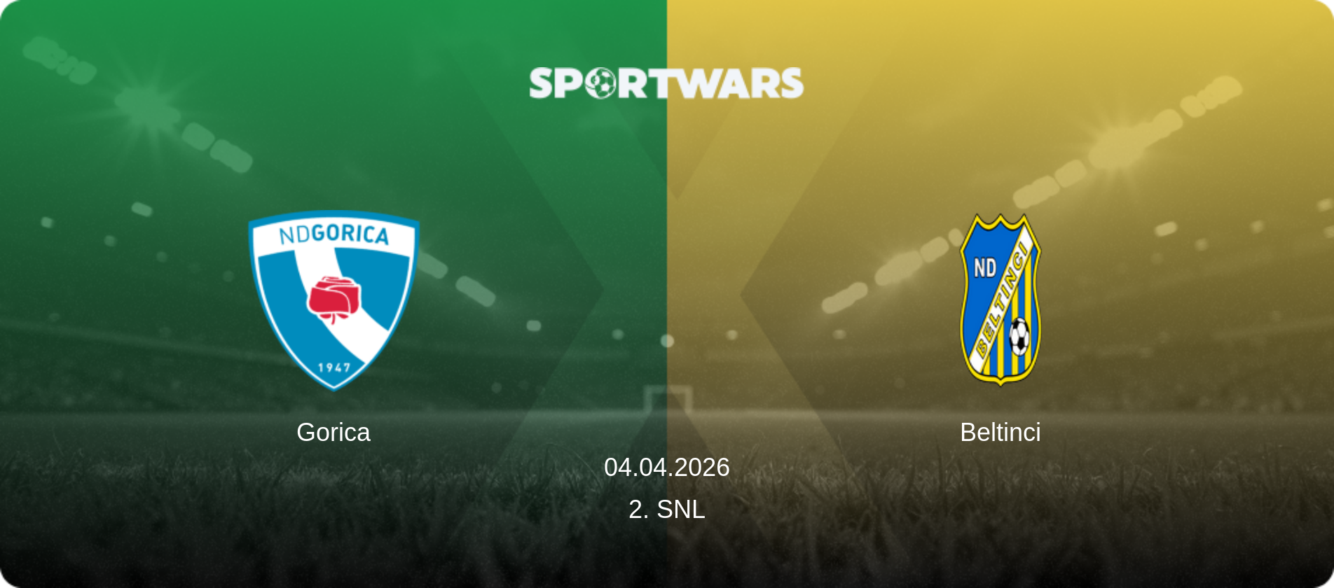 Gorica — Beltinci, 04.04.2026 — 2. SNL (match preview)