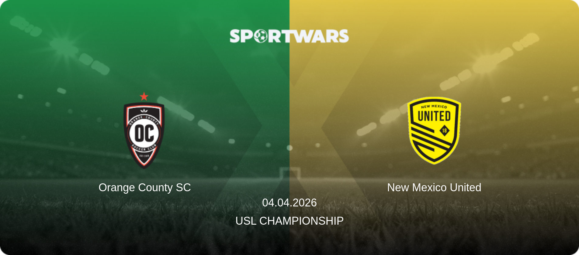 Orange County SC — New Mexico United, 04.04.2026 — USL Championship (match preview)