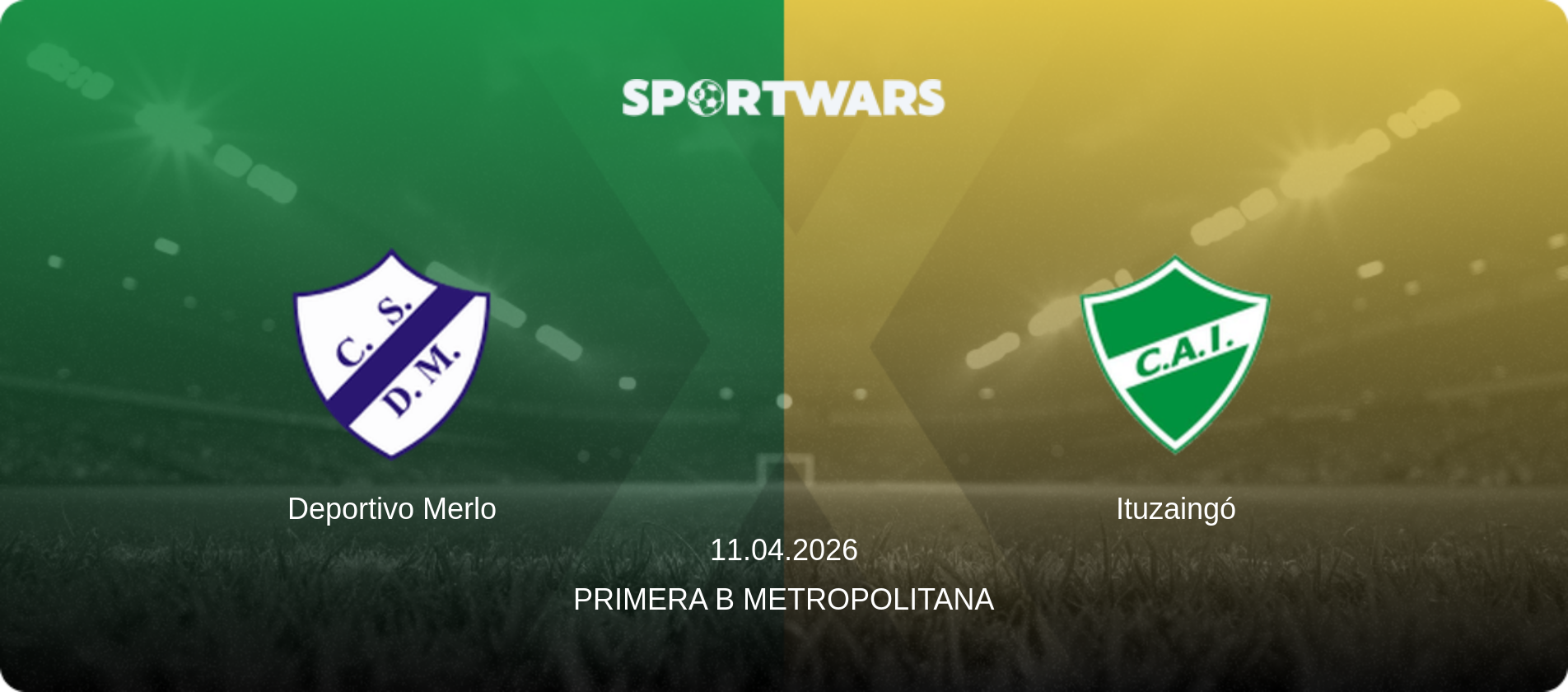 Deportivo Merlo — Ituzaingó, 11.04.2026 — Primera B Metropolitana (match preview)