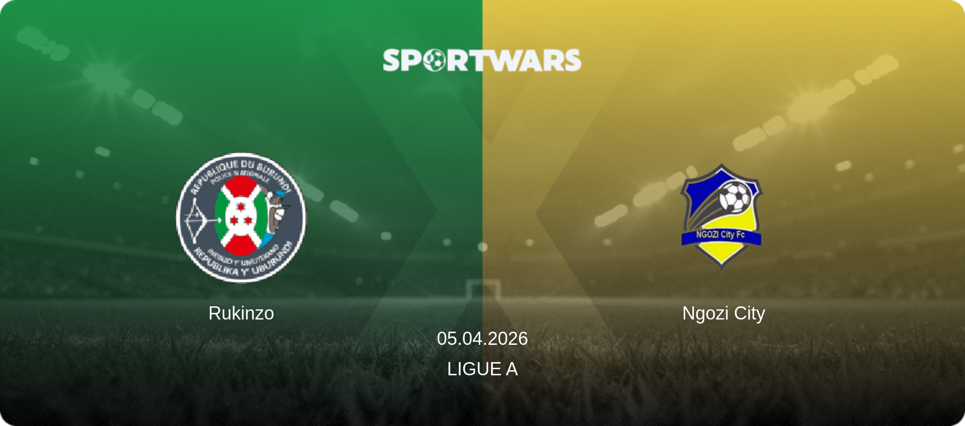 Rukinzo — Ngozi City, 05.04.2026 — Ligue A (match preview)