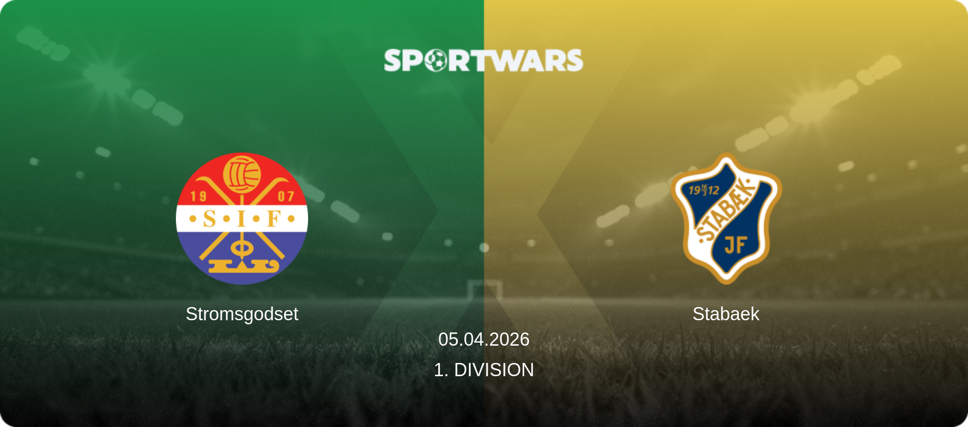 Stromsgodset — Stabaek, 05.04.2026 — 1. Division (match preview)