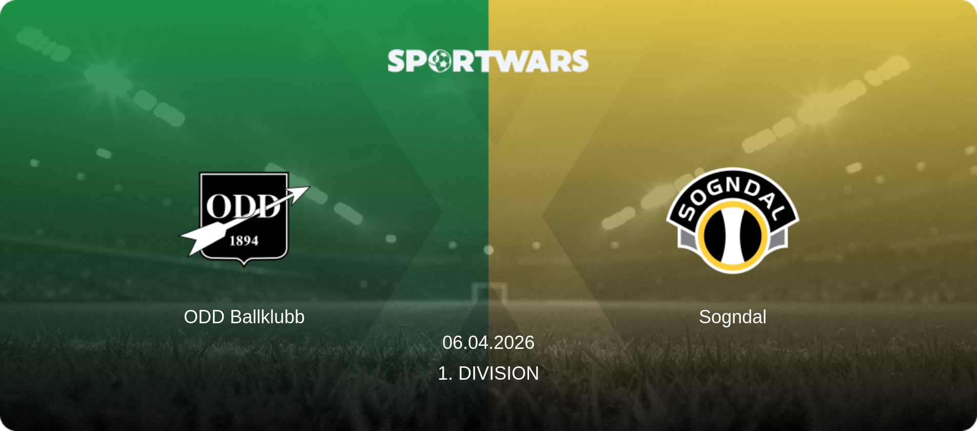 ODD Ballklubb — Sogndal, 06.04.2026 — 1. Division (match preview)
