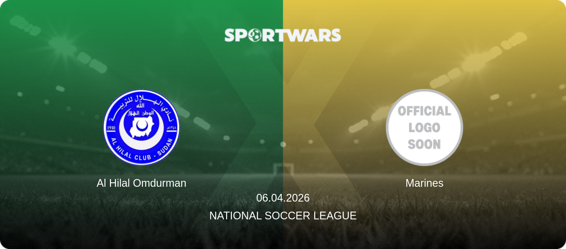 Al Hilal Omdurman — Marines, 06.04.2026 — National Soccer League (match preview)