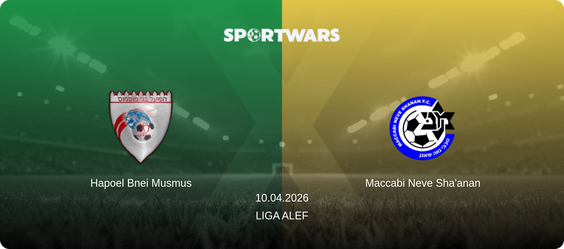 Hapoel Bnei Musmus — Maccabi Neve Sha'anan, 10.04.2026 — Liga Alef (match preview)