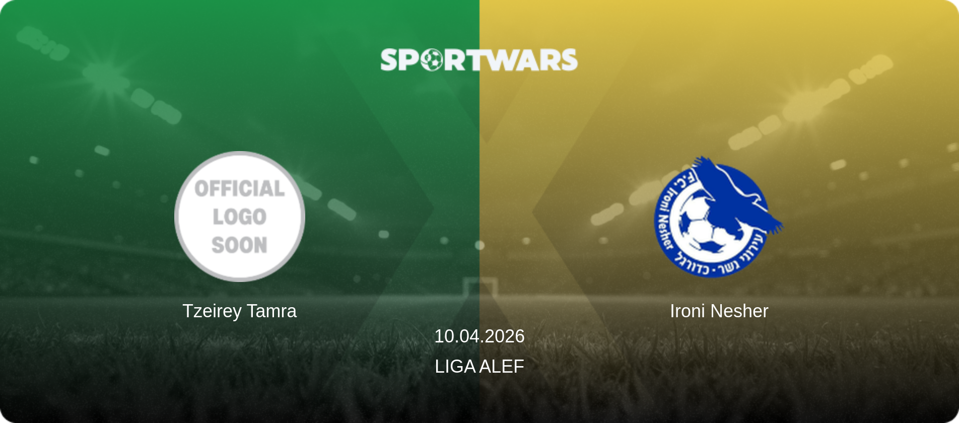 Tzeirey Tamra — Ironi Nesher, 10.04.2026 — Liga Alef (match preview)