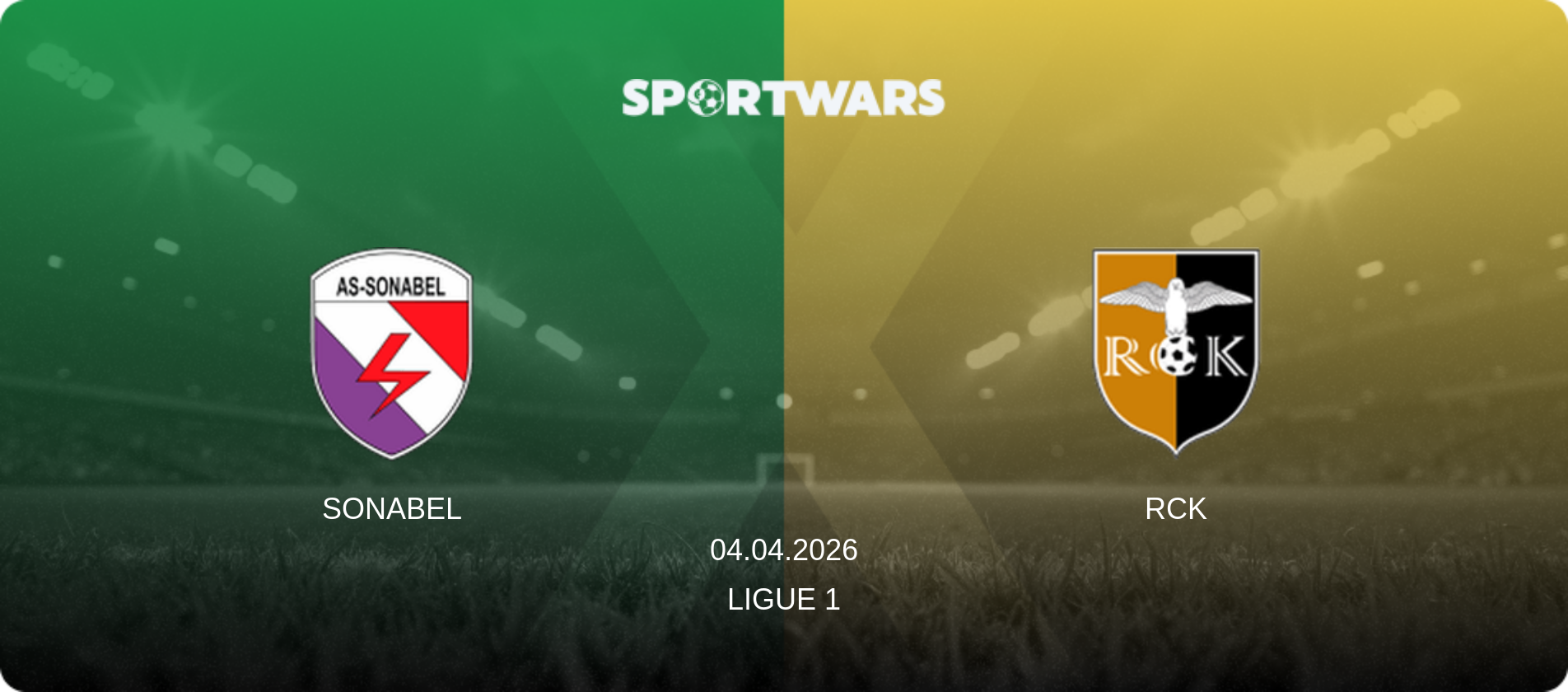 SONABEL — RCK, 04.04.2026 — Ligue 1 (match preview)
