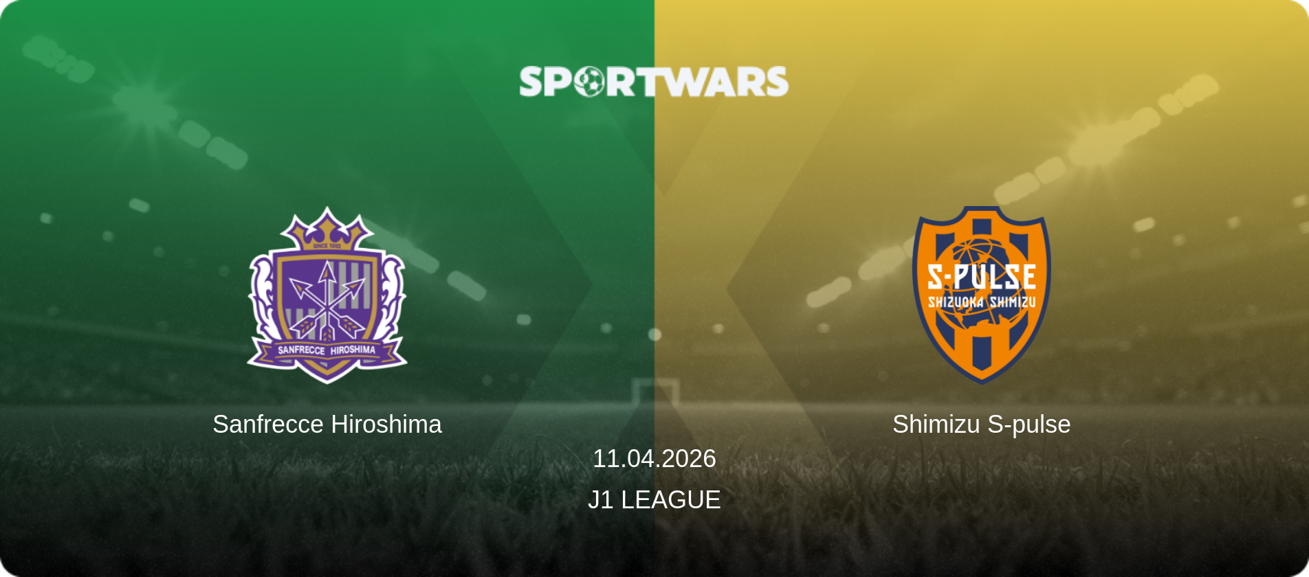 Sanfrecce Hiroshima — Shimizu S-pulse, 11.04.2026 — J1 League (match preview)