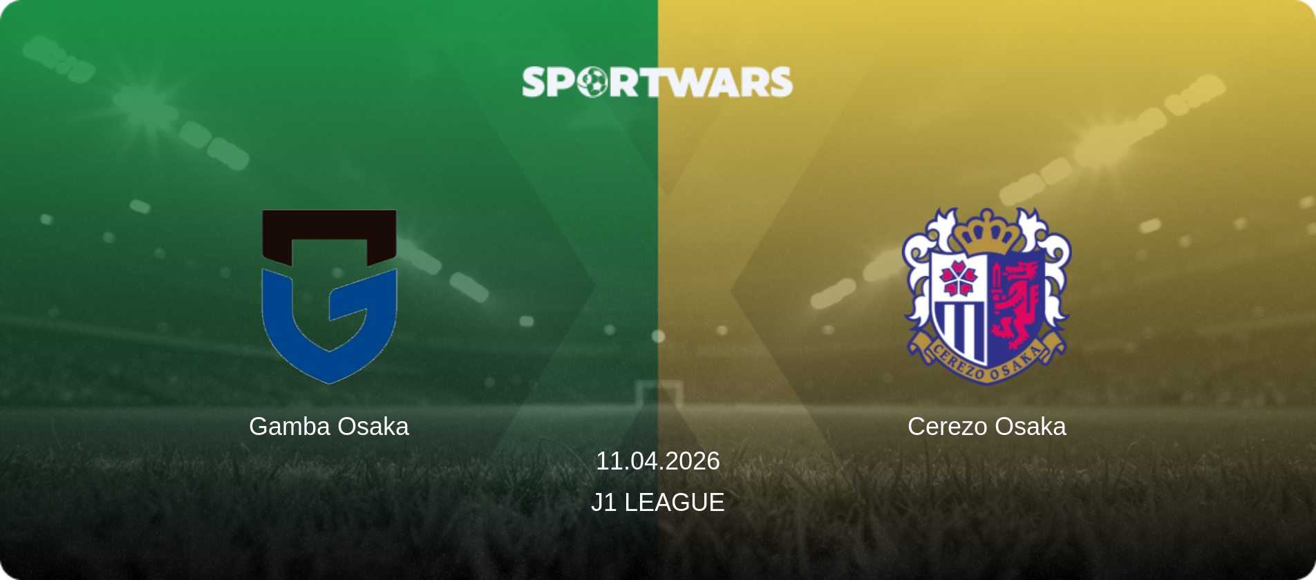 Gamba Osaka — Cerezo Osaka, 11.04.2026 — J1 League (match preview)