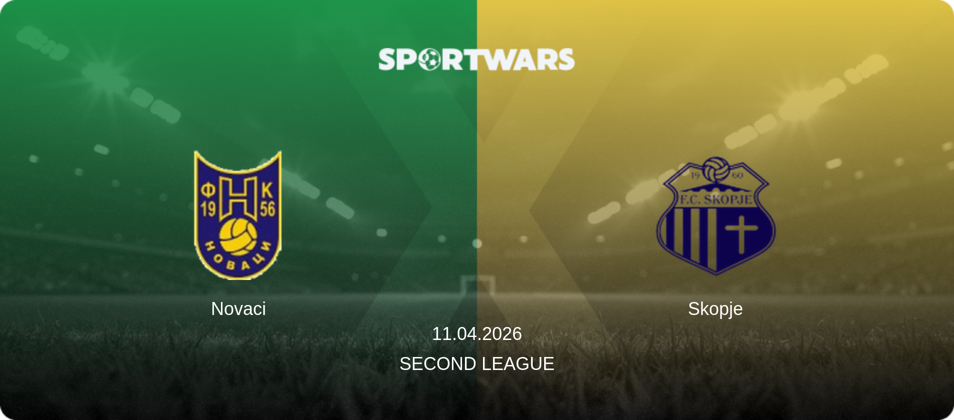 Novaci — Skopje, 11.04.2026 — Second League (match preview)