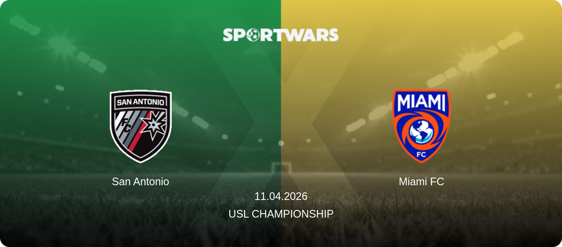 San Antonio — Miami FC, 11.04.2026 — USL Championship (match preview)