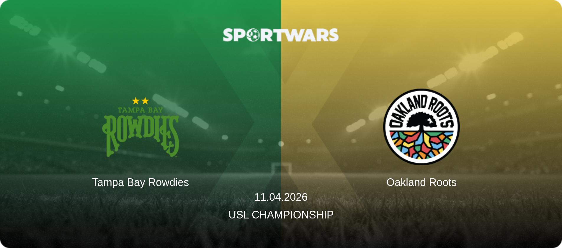 Tampa Bay Rowdies — Oakland Roots, 11.04.2026 — USL Championship (match preview)
