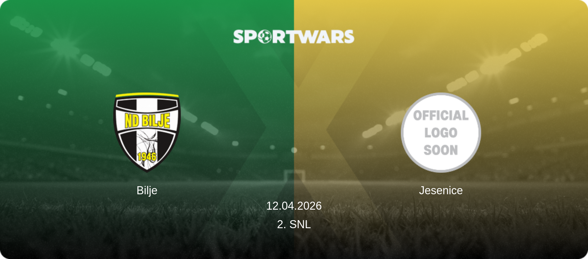 Bilje — Jesenice, 12.04.2026 — 2. SNL (match preview)