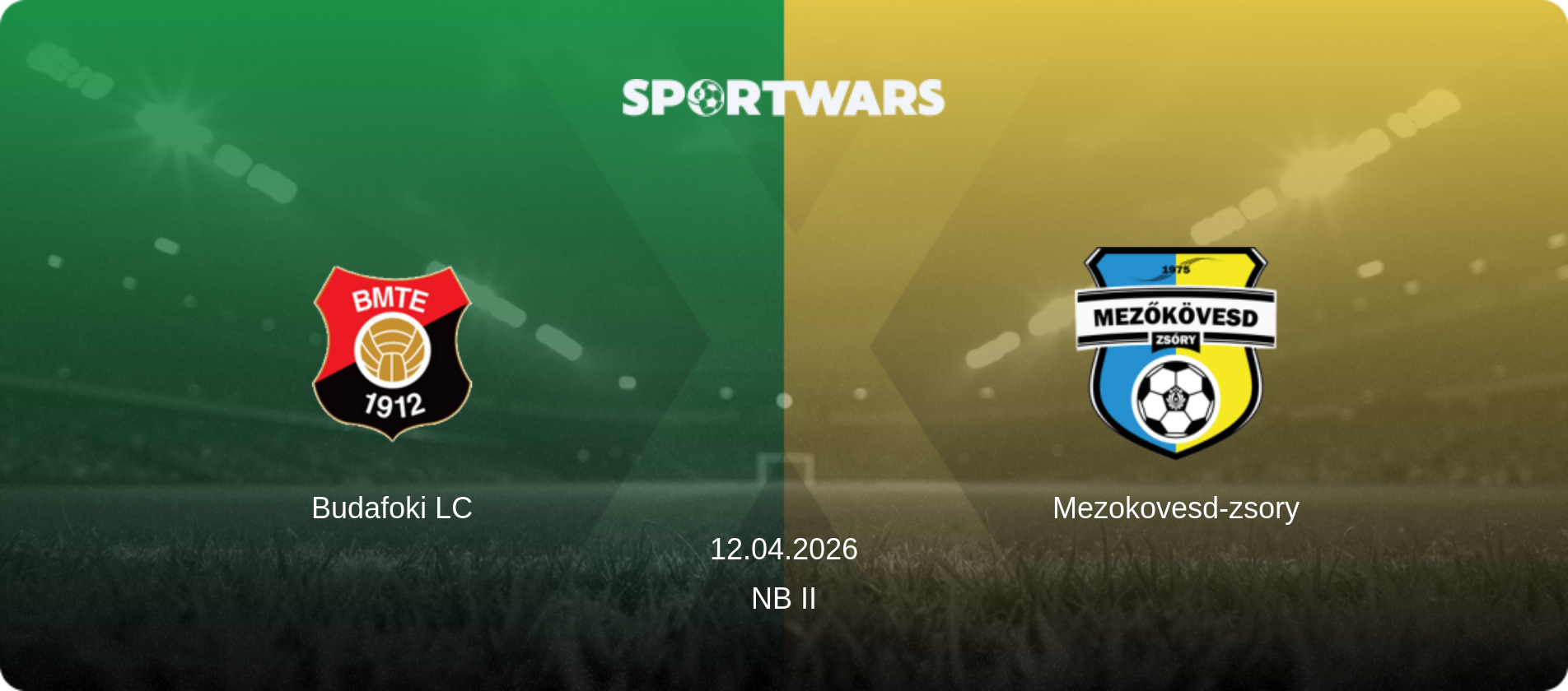 Budafoki LC — Mezokovesd-zsory, 12.04.2026 — NB II (match preview)