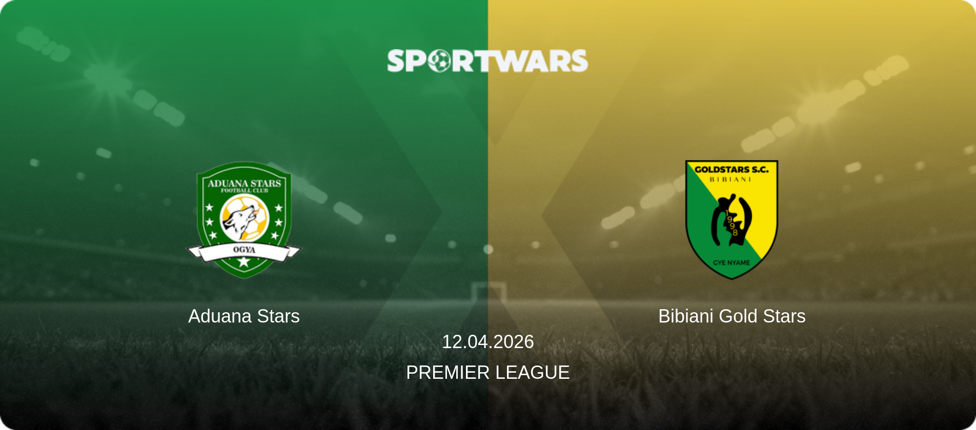 Aduana Stars — Bibiani Gold Stars, 12.04.2026 — Premier League (match preview)