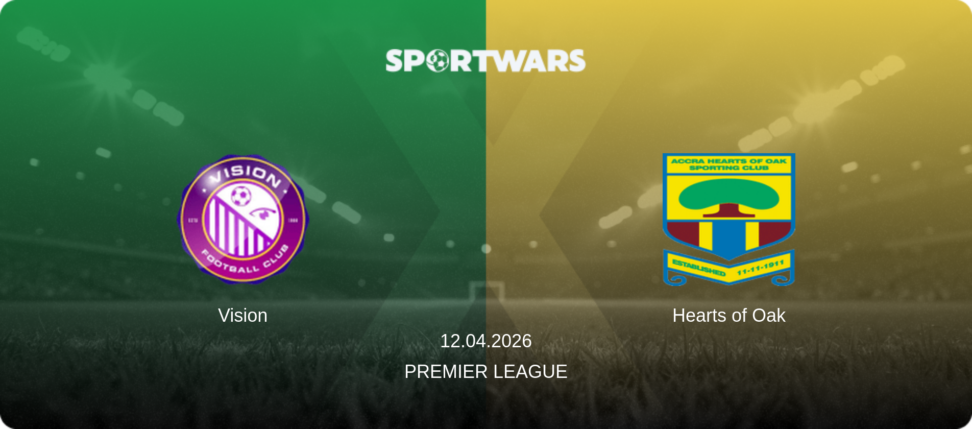 Vision — Hearts of Oak, 12.04.2026 — Premier League (match preview)