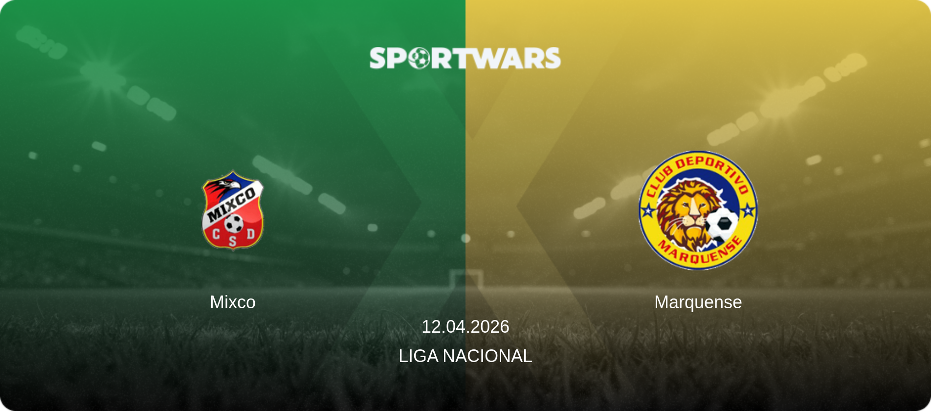 Mixco — Marquense, 12.04.2026 — Liga Nacional (match preview)