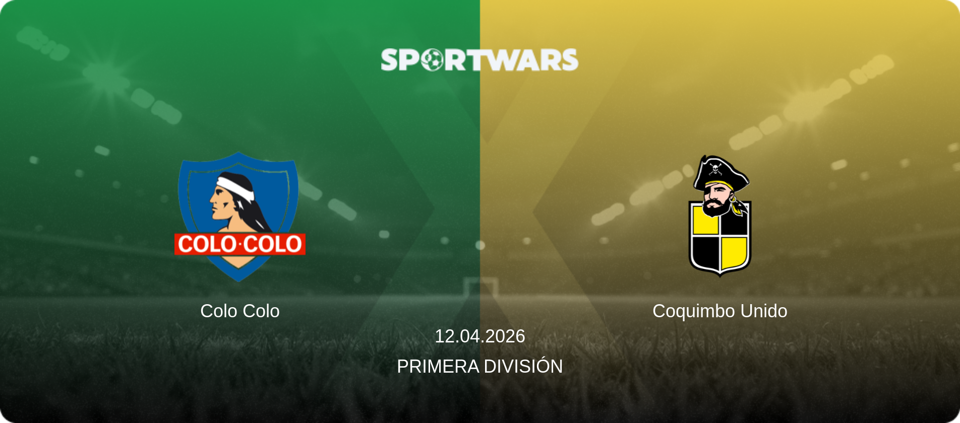 Colo Colo — Coquimbo Unido, 12.04.2026 — Primera División (match preview)