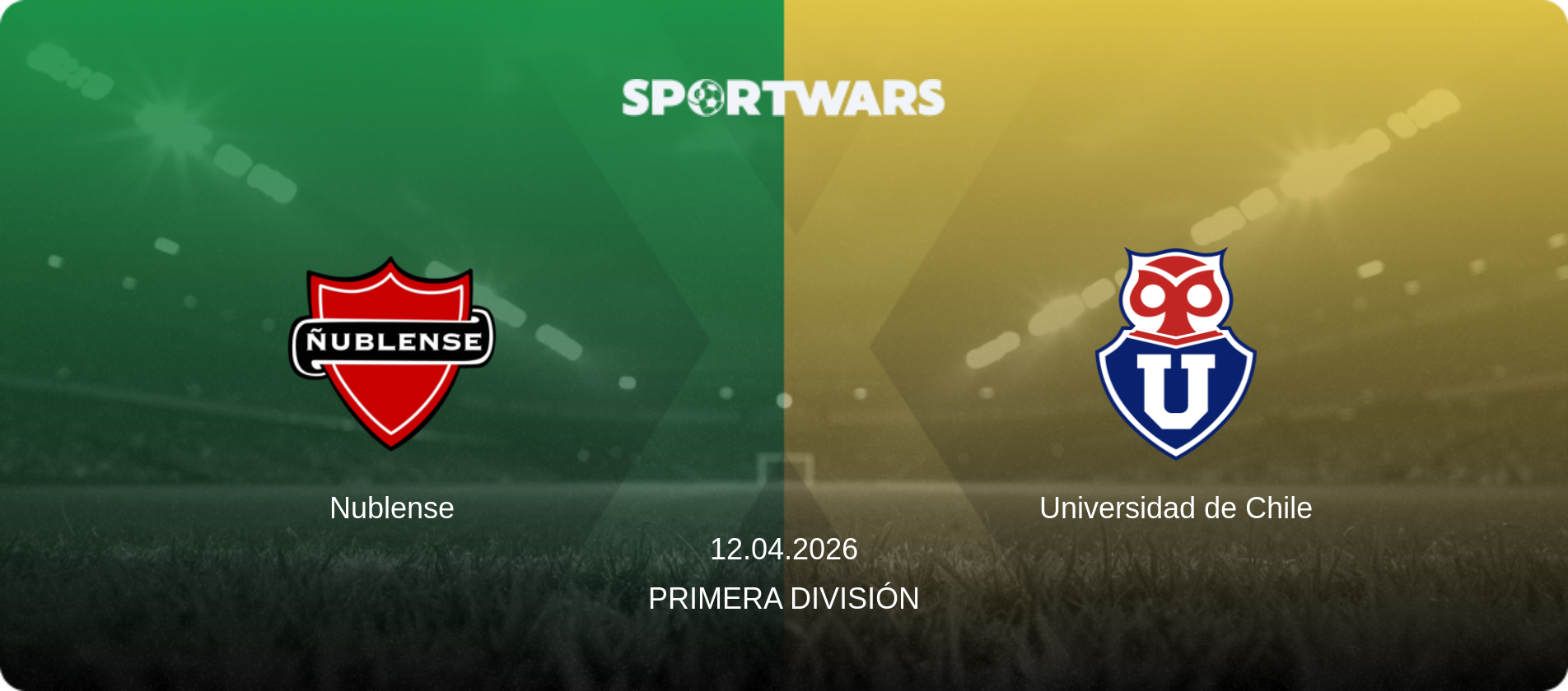 Nublense — Universidad de Chile, 12.04.2026 — Primera División (match preview)