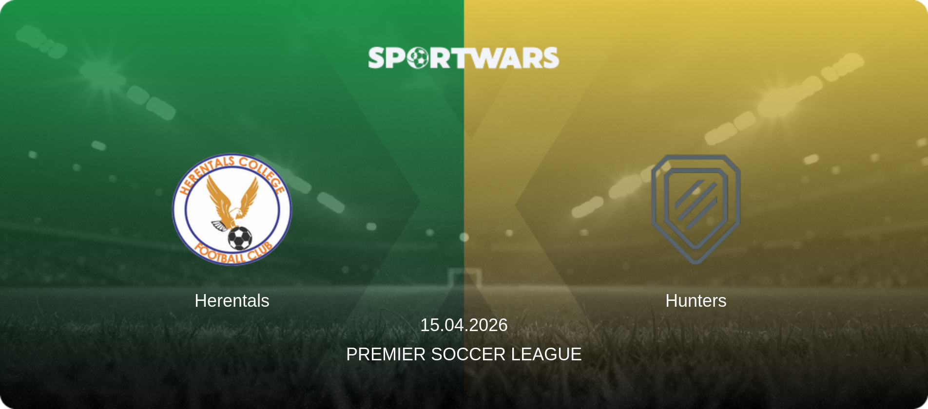 Herentals — Hunters, 15.04.2026 — Premier Soccer League (match preview)
