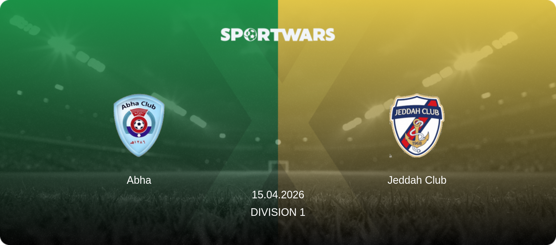 Abha — Jeddah Club, 15.04.2026 — Division 1 (match preview)