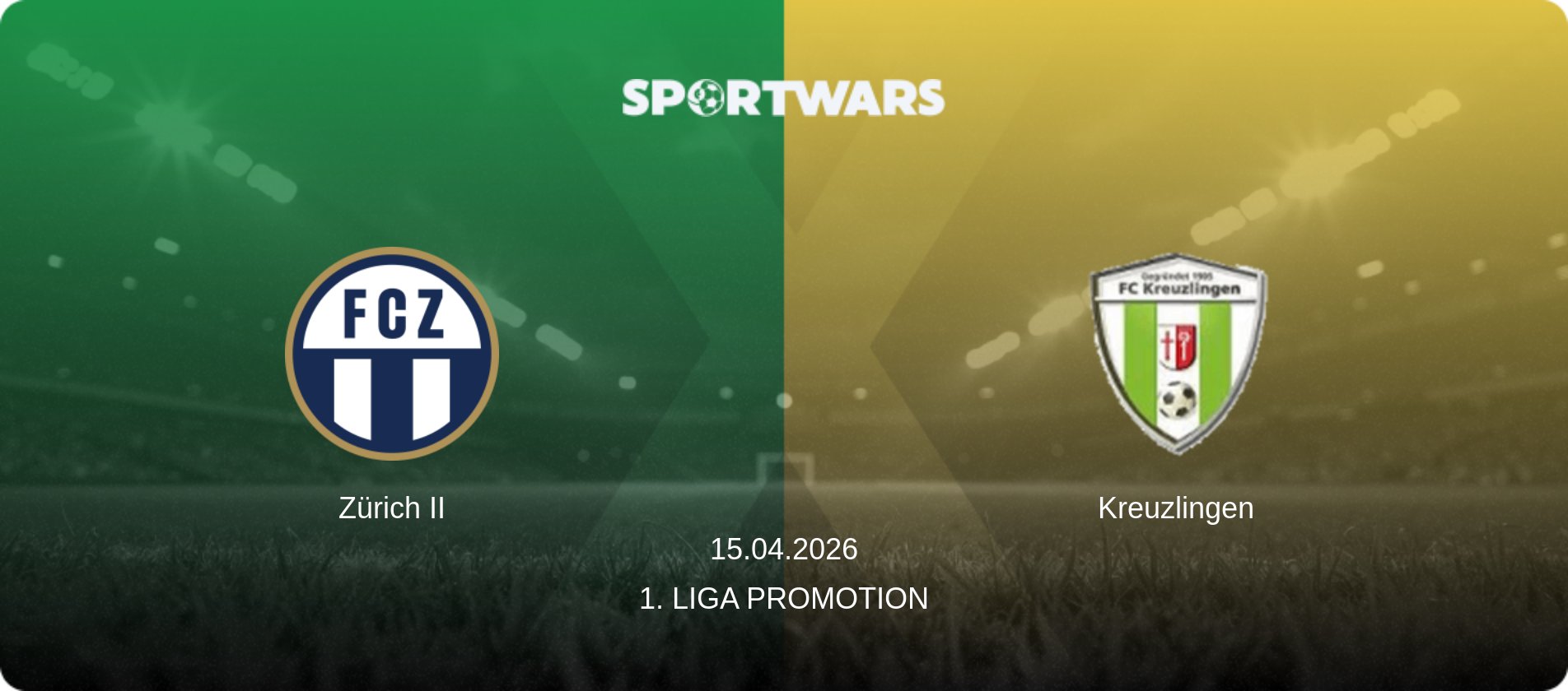 Zürich II — Kreuzlingen, 15.04.2026 — 1. Liga Promotion (match preview)