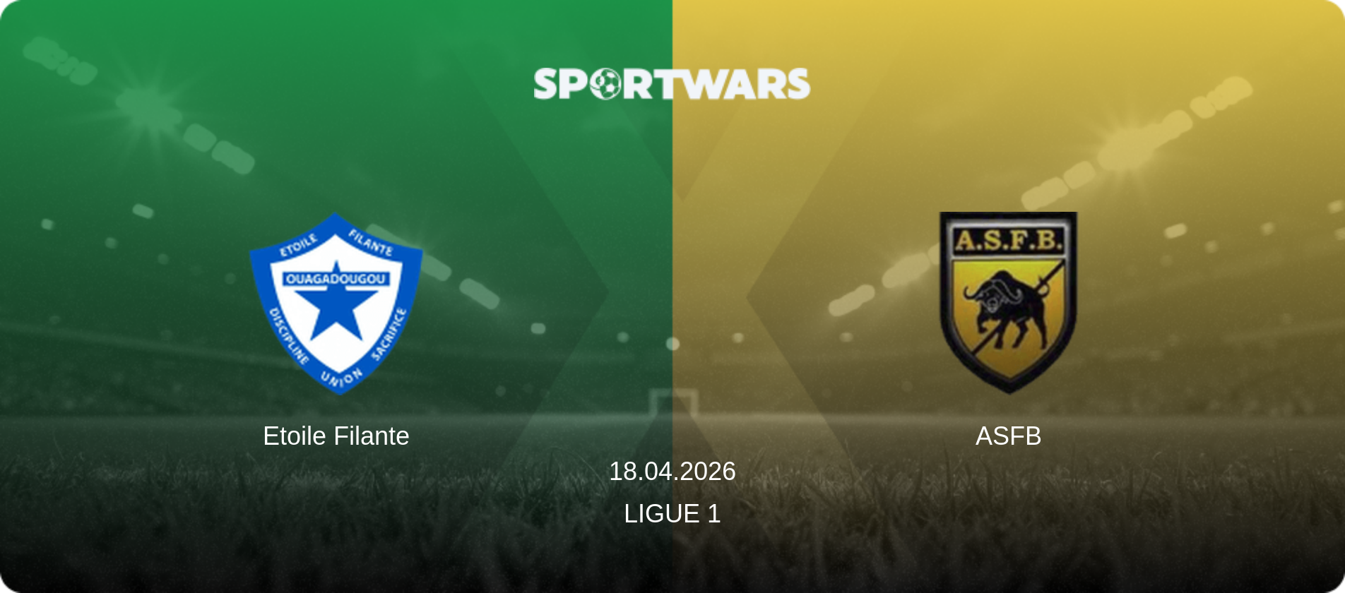 Etoile Filante — ASFB, 18.04.2026 — Ligue 1 (match preview)