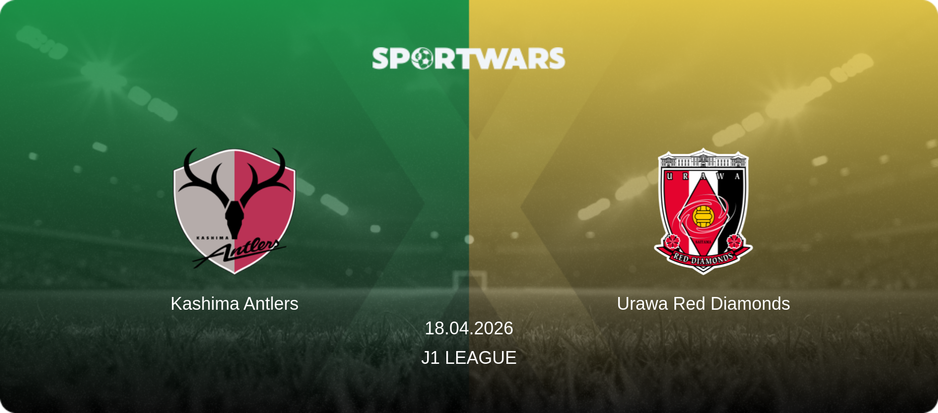 Kashima Antlers — Urawa Red Diamonds, 18.04.2026 — J1 League (match preview)