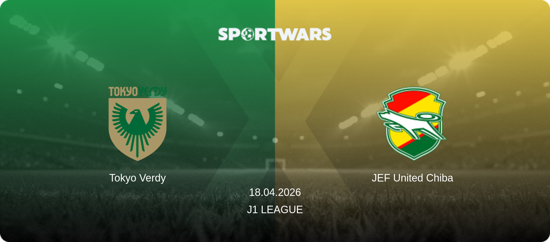 Tokyo Verdy — JEF United Chiba, 18.04.2026 — J1 League (match preview)