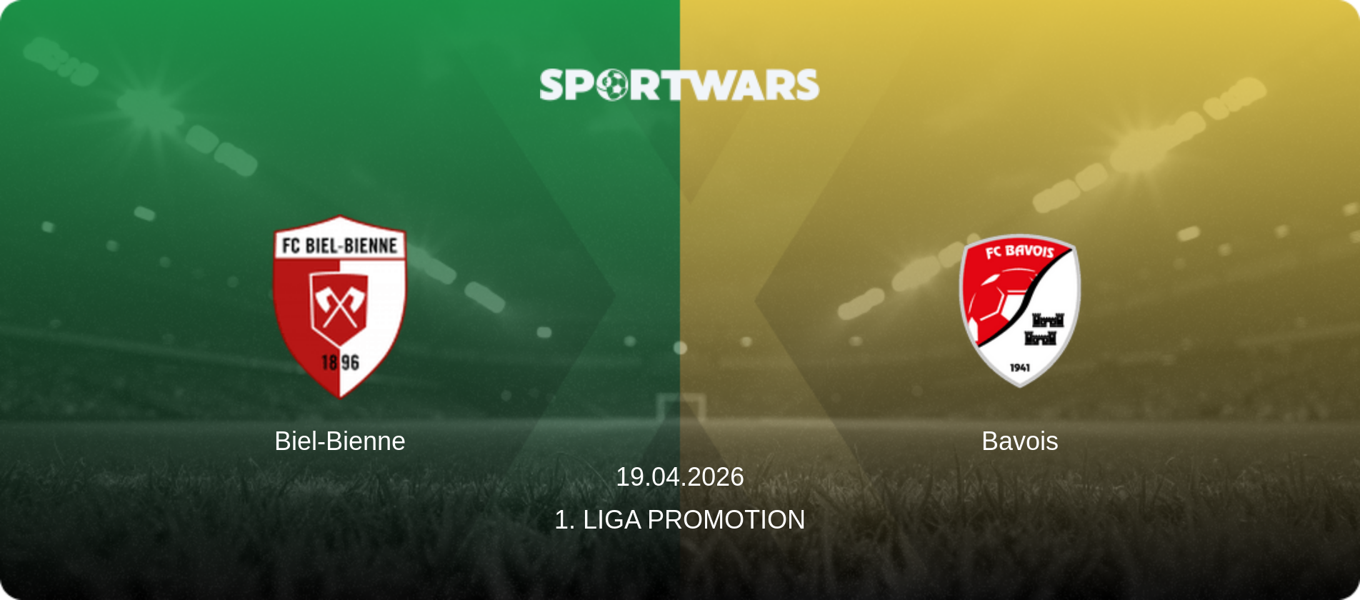 Biel-Bienne — Bavois, 19.04.2026 — 1. Liga Promotion (match preview)