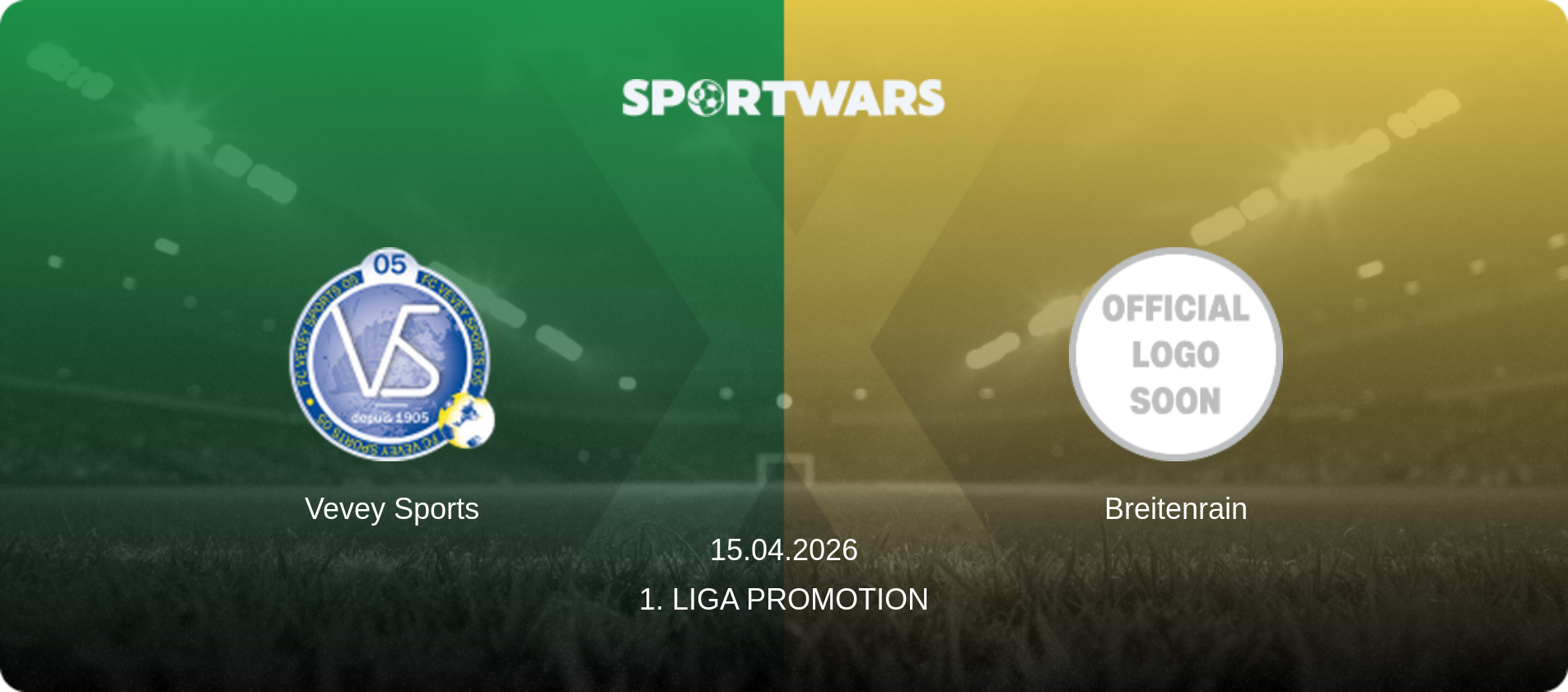 Vevey Sports — Breitenrain, 15.04.2026 — 1. Liga Promotion (match preview)