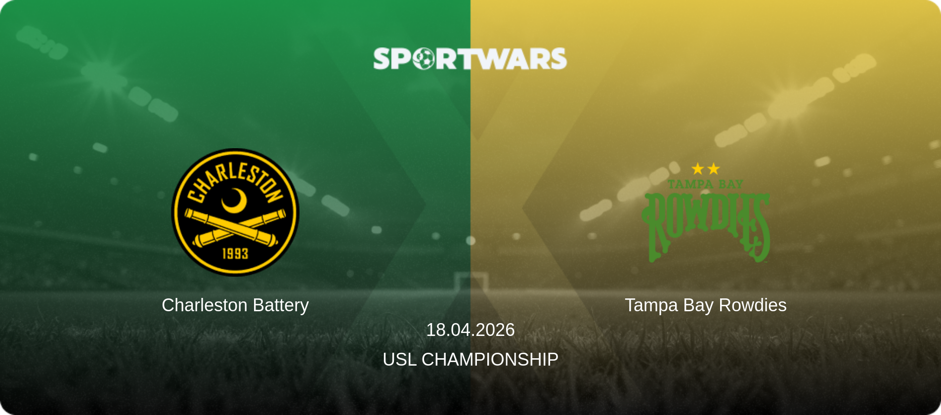 Charleston Battery — Tampa Bay Rowdies, 18.04.2026 — USL Championship (match preview)