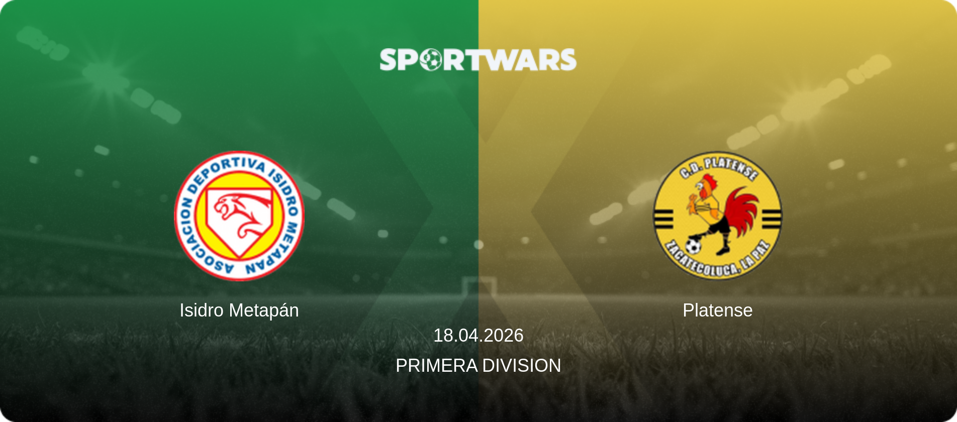 Isidro Metapán — Platense, 18.04.2026 — Primera Division (match preview)