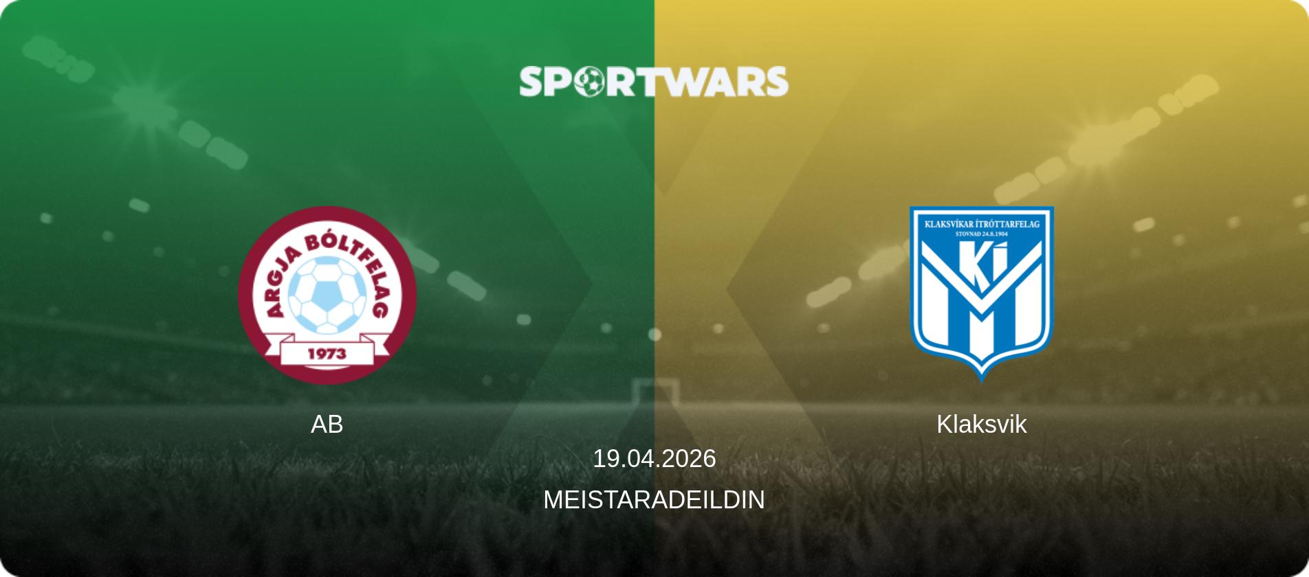 AB — Klaksvik, 19.04.2026 — Meistaradeildin (match preview)