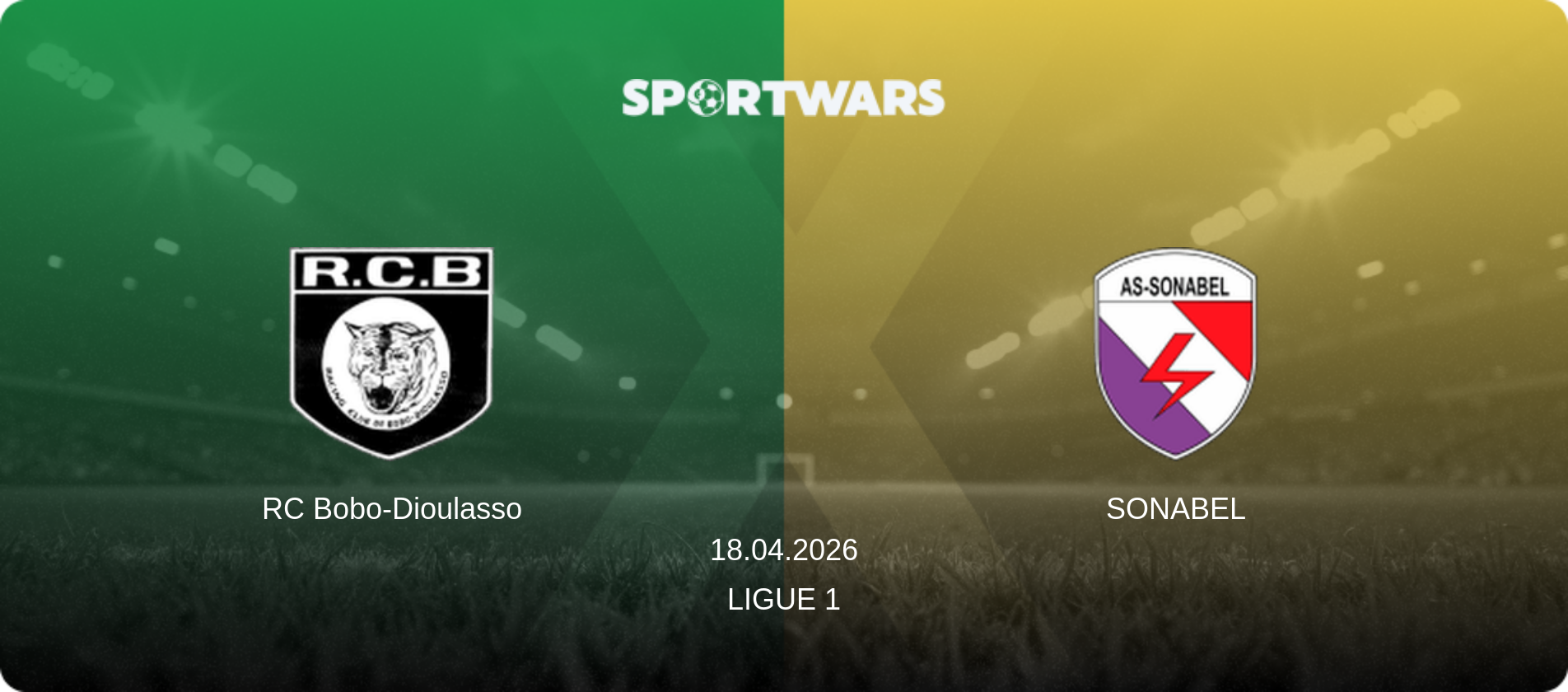 RC Bobo-Dioulasso — SONABEL, 18.04.2026 — Ligue 1 (match preview)