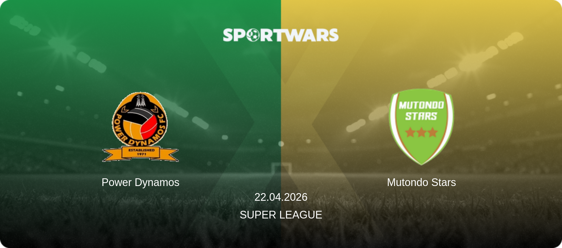 Power Dynamos — Mutondo Stars, 22.04.2026 — Super League (match preview)
