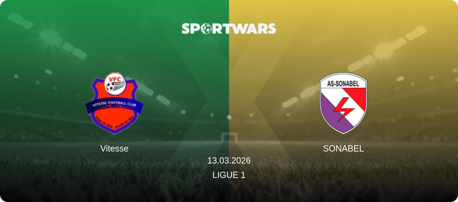 Vitesse — SONABEL, 13.03.2026 — Ligue 1 (match preview)