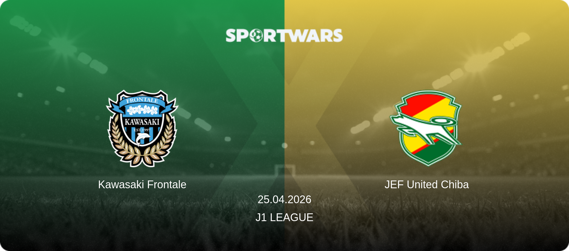 Kawasaki Frontale — JEF United Chiba, 25.04.2026 — J1 League (match preview)