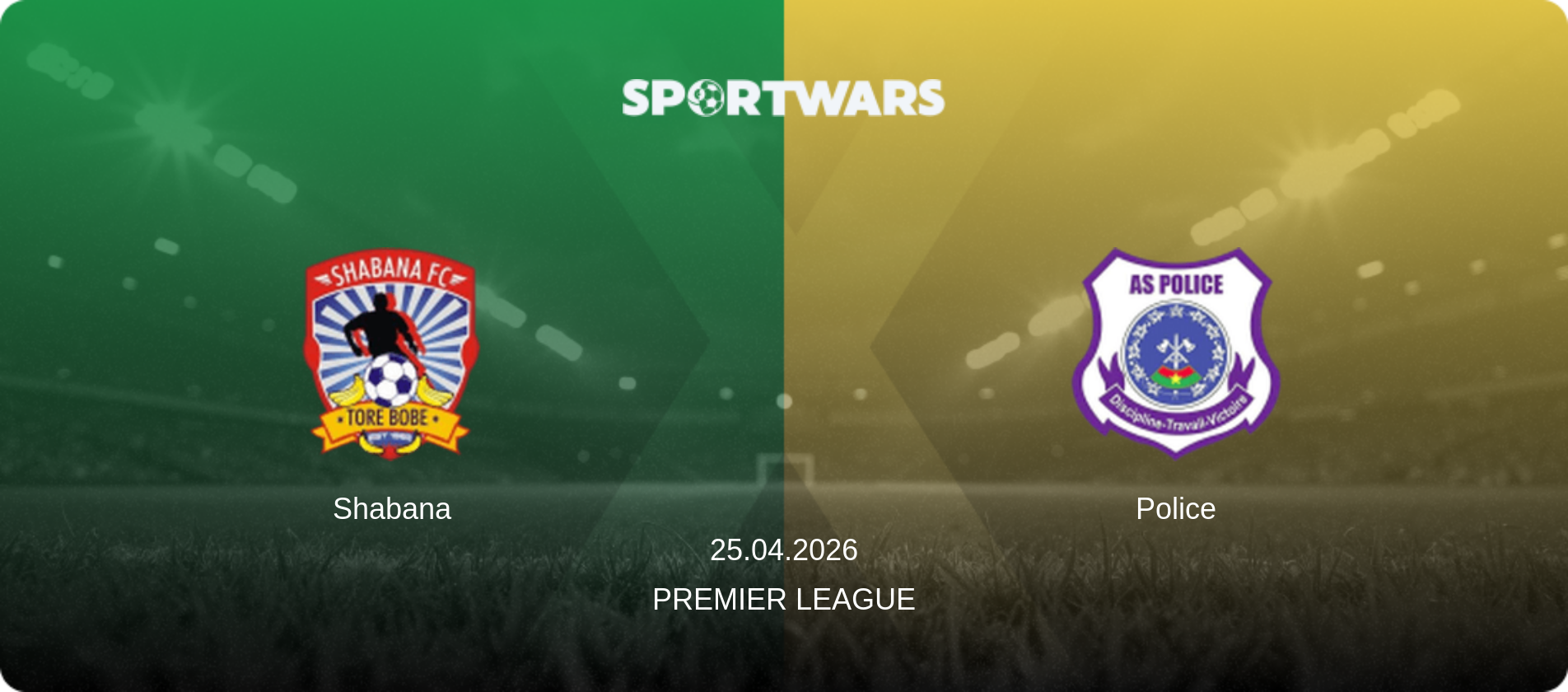 Shabana — Police, 25.04.2026 — Premier League (match preview)