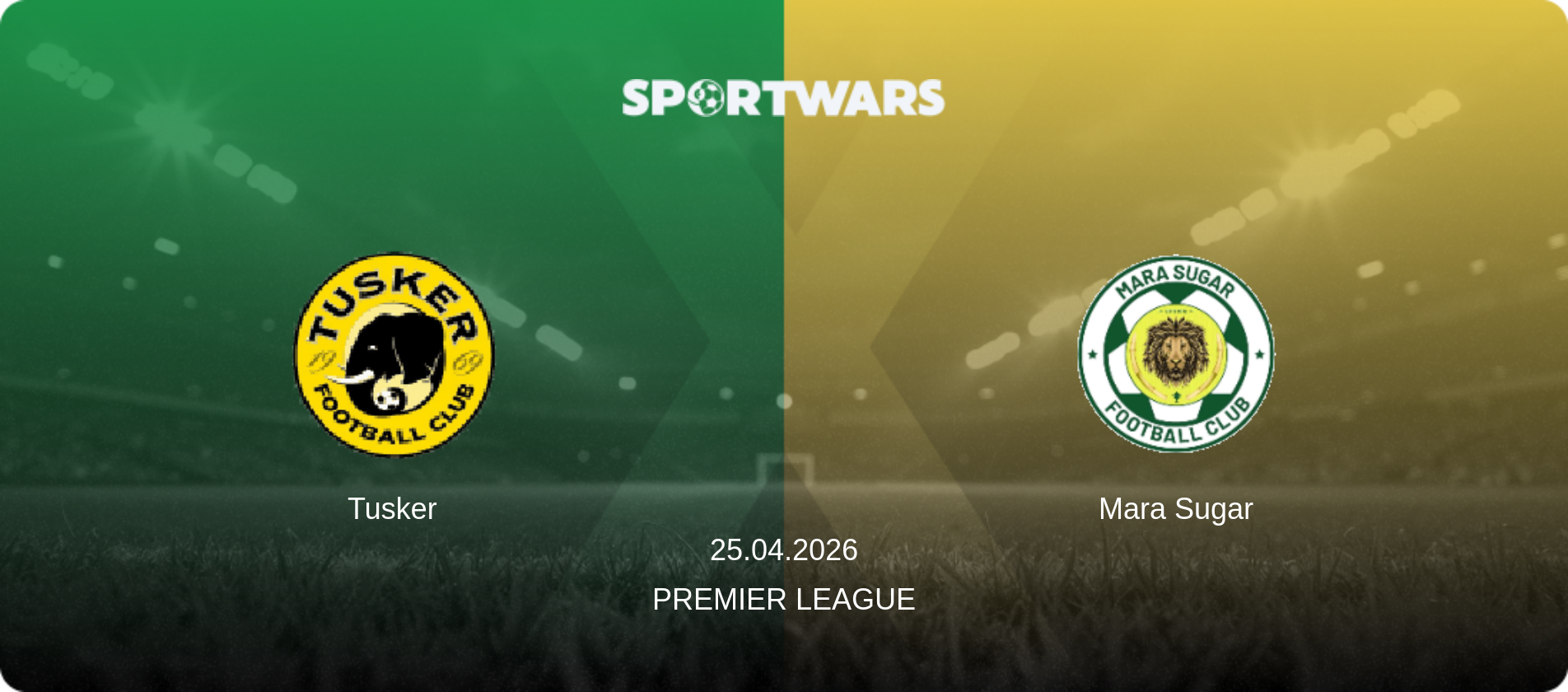 Tusker — Mara Sugar, 25.04.2026 — Premier League (match preview)