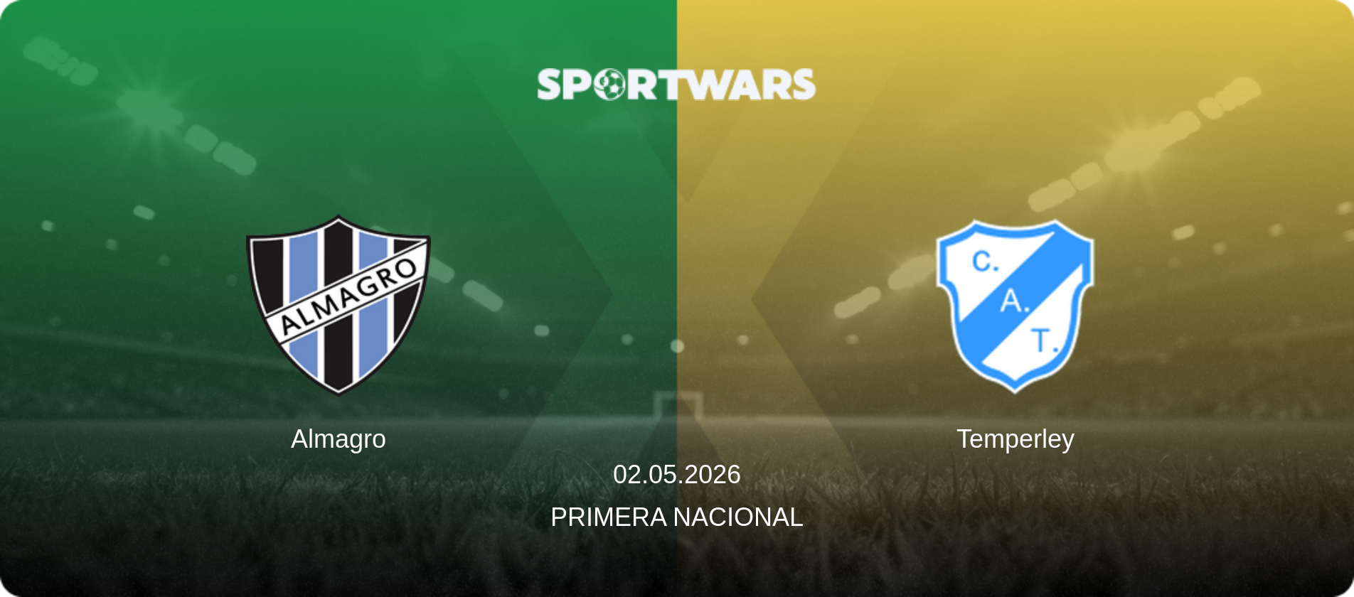 Almagro — Temperley, 02.05.2026 — Primera Nacional (match preview)