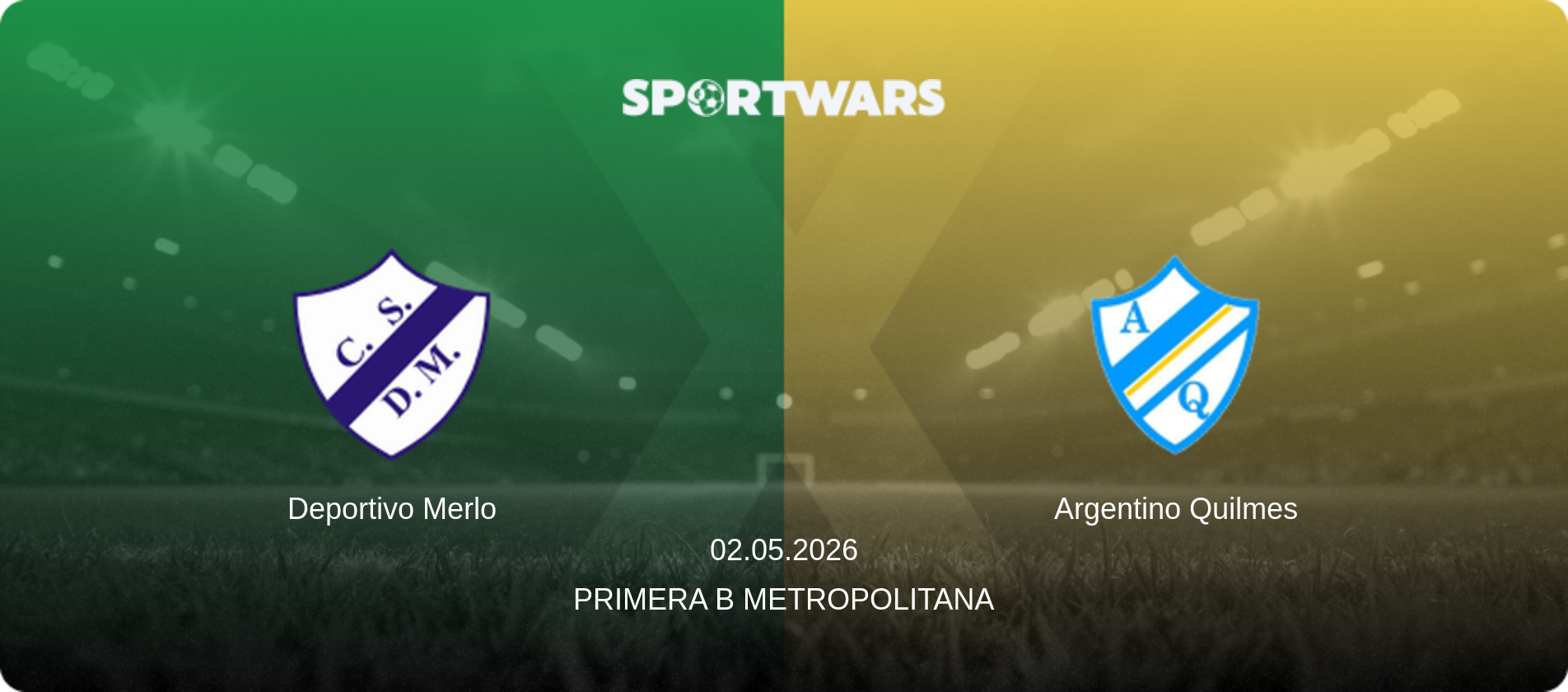 Deportivo Merlo — Argentino Quilmes, 02.05.2026 — Primera B Metropolitana (match preview)